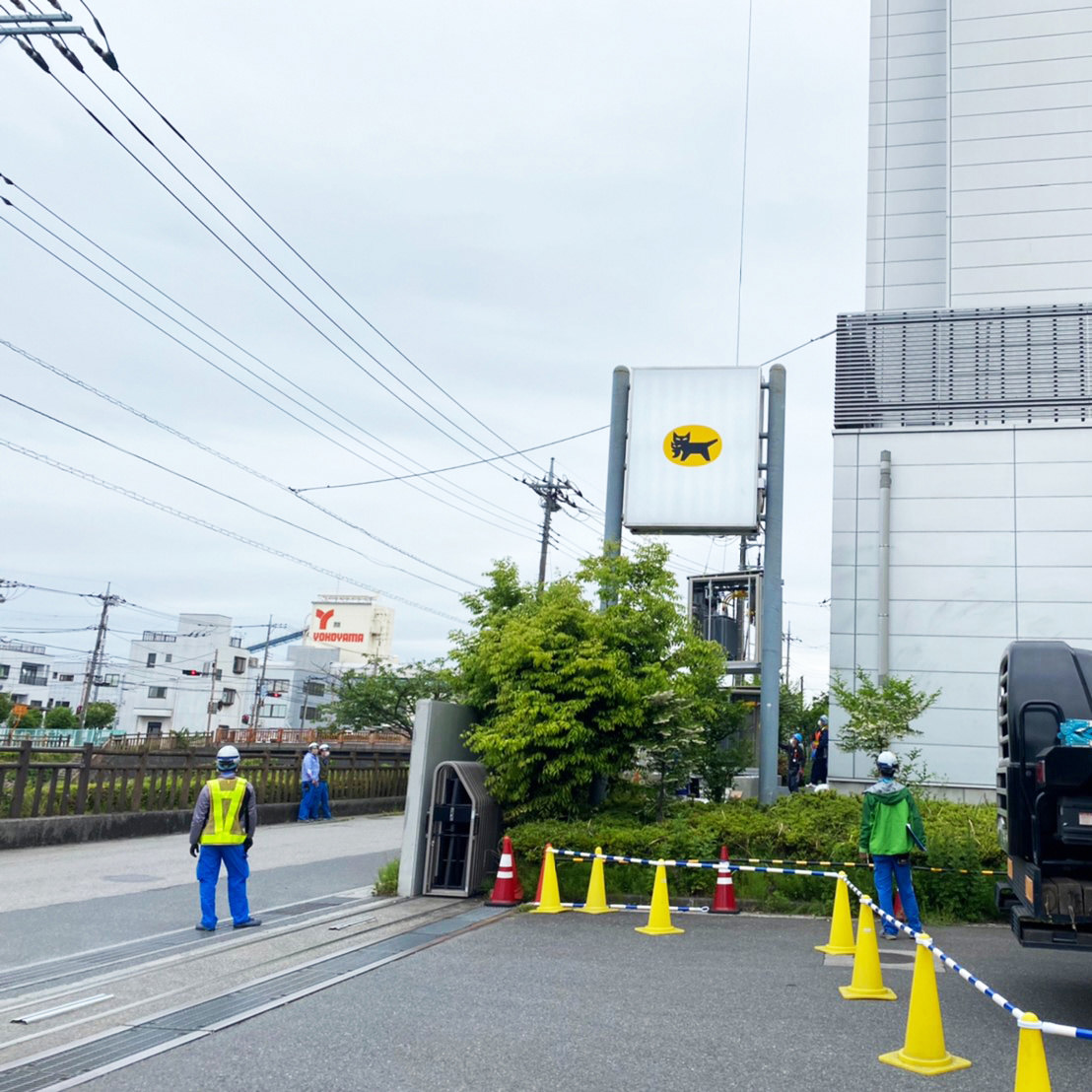 川口物流センターキューピクル更新工事